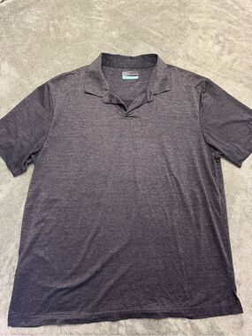 Gray Men's PGA Polo Shirt -‎ Performance Knit